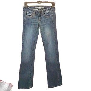 American Eagle Stretch Mid Rise Jeans 0